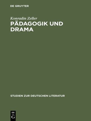 cover image of Pädagogik und Drama